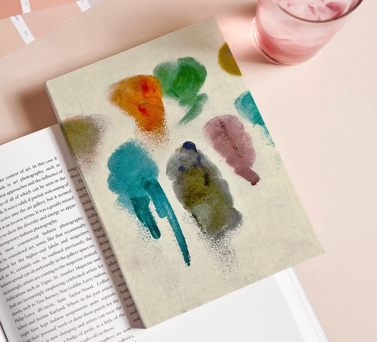 paint strokes notebook by Histrol