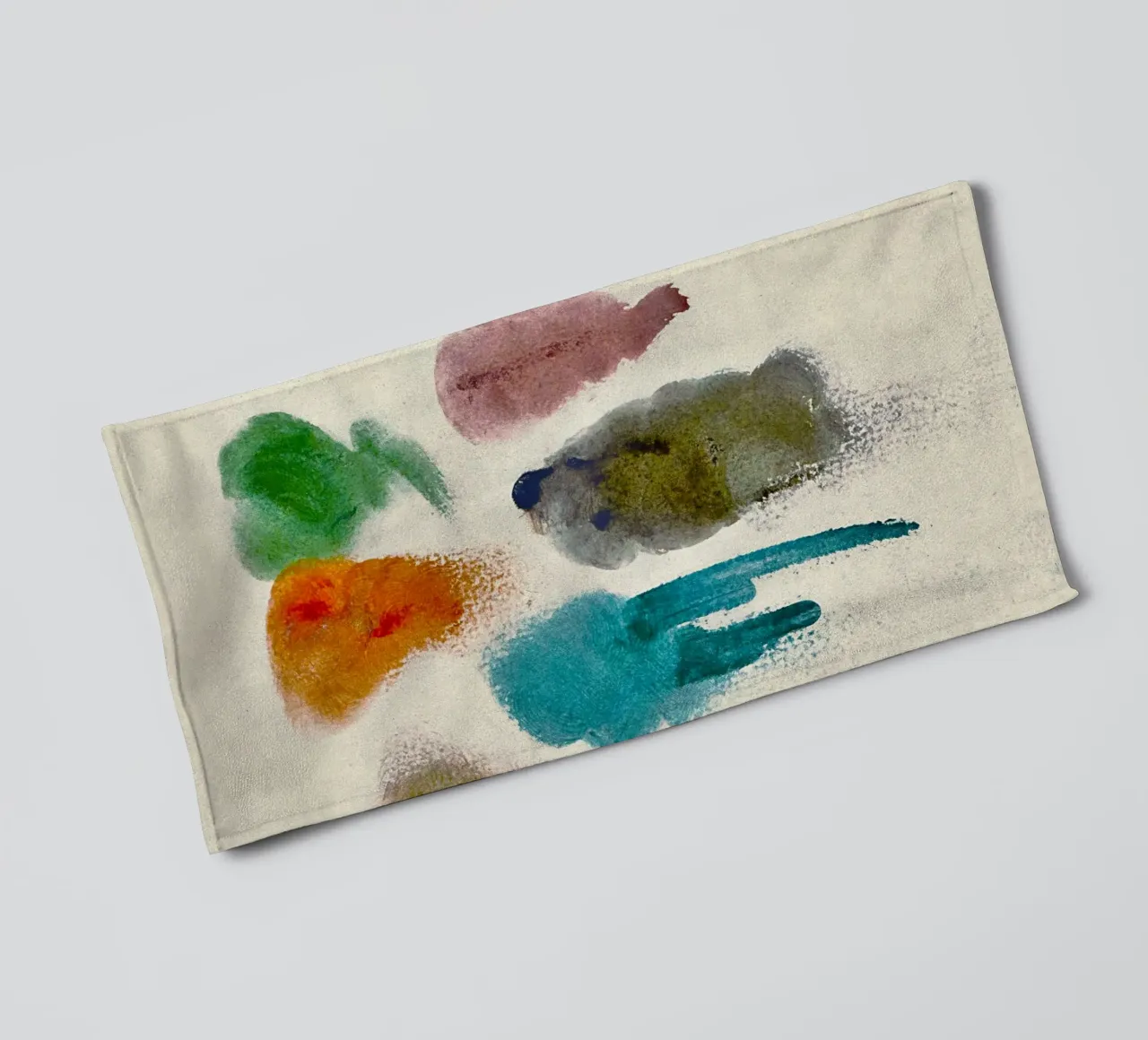 paint strokes asciugamano da bagno da Histrol