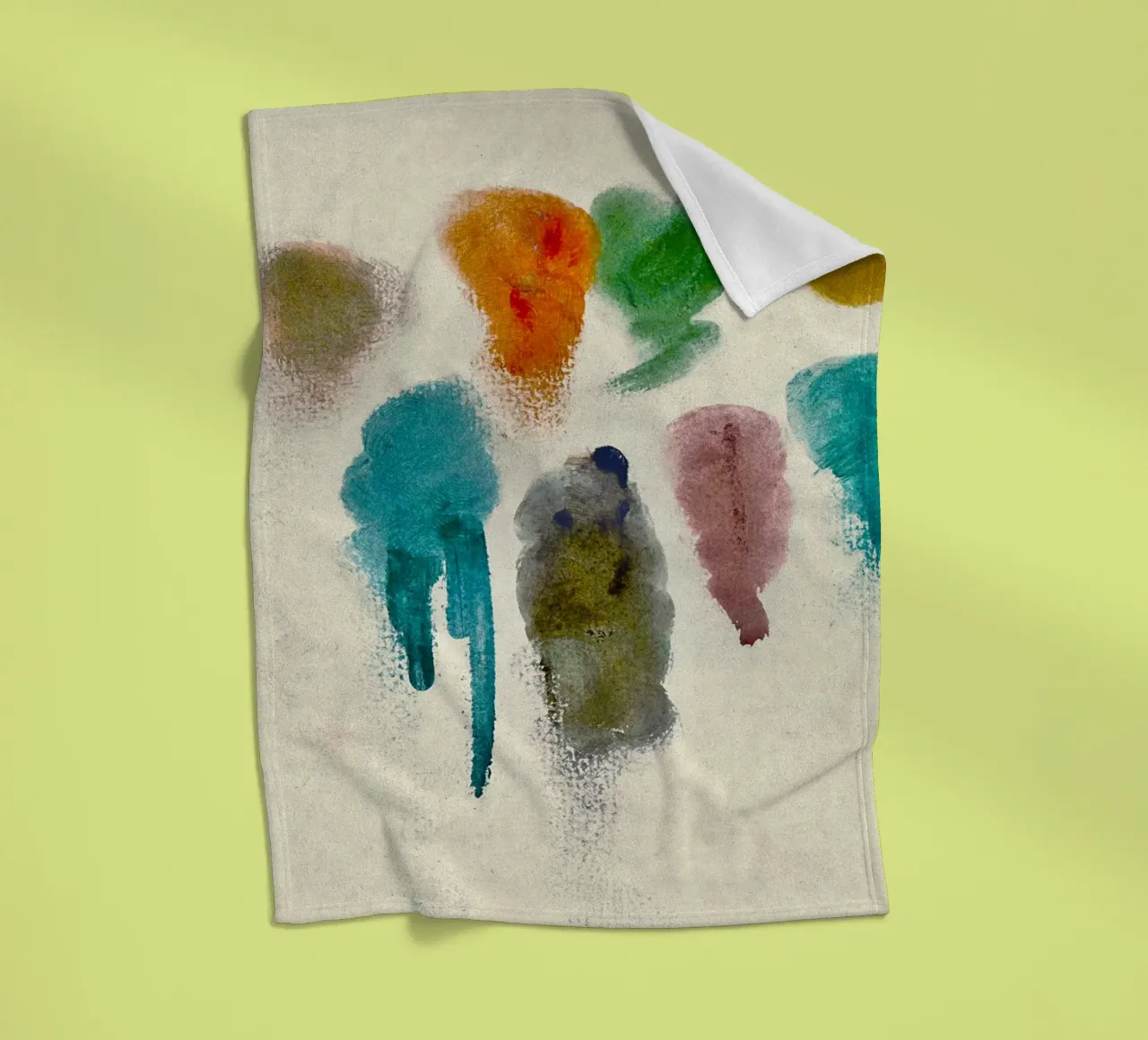 paint strokes coperta in pile da Histrol