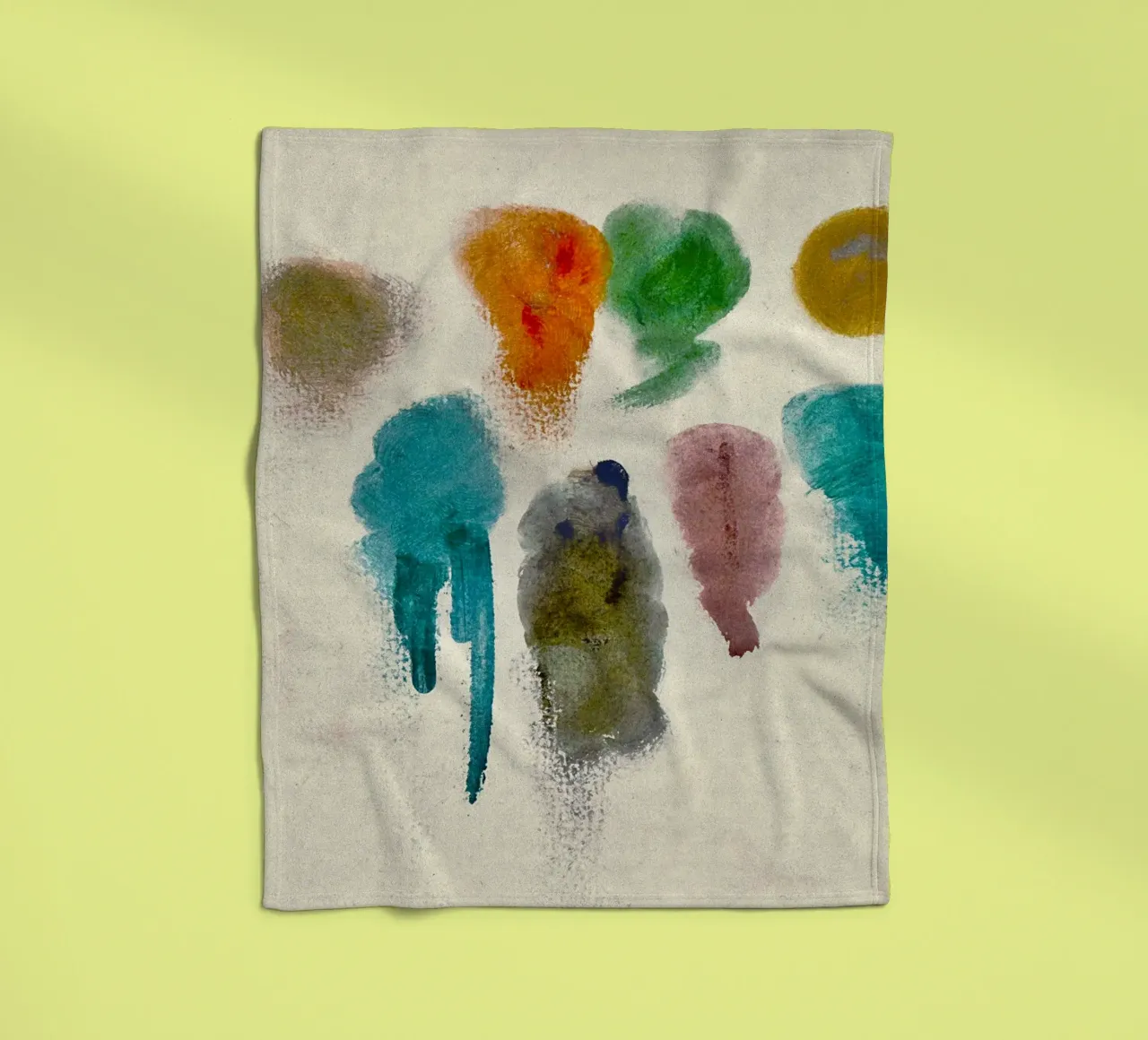paint strokes coperta in pile da Histrol