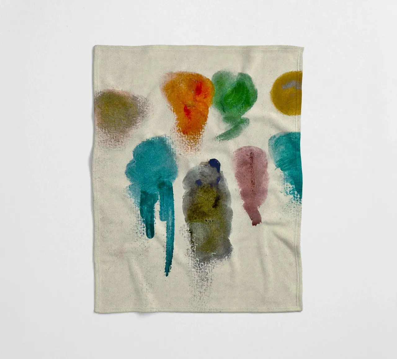 paint strokes coperta in pile da Histrol