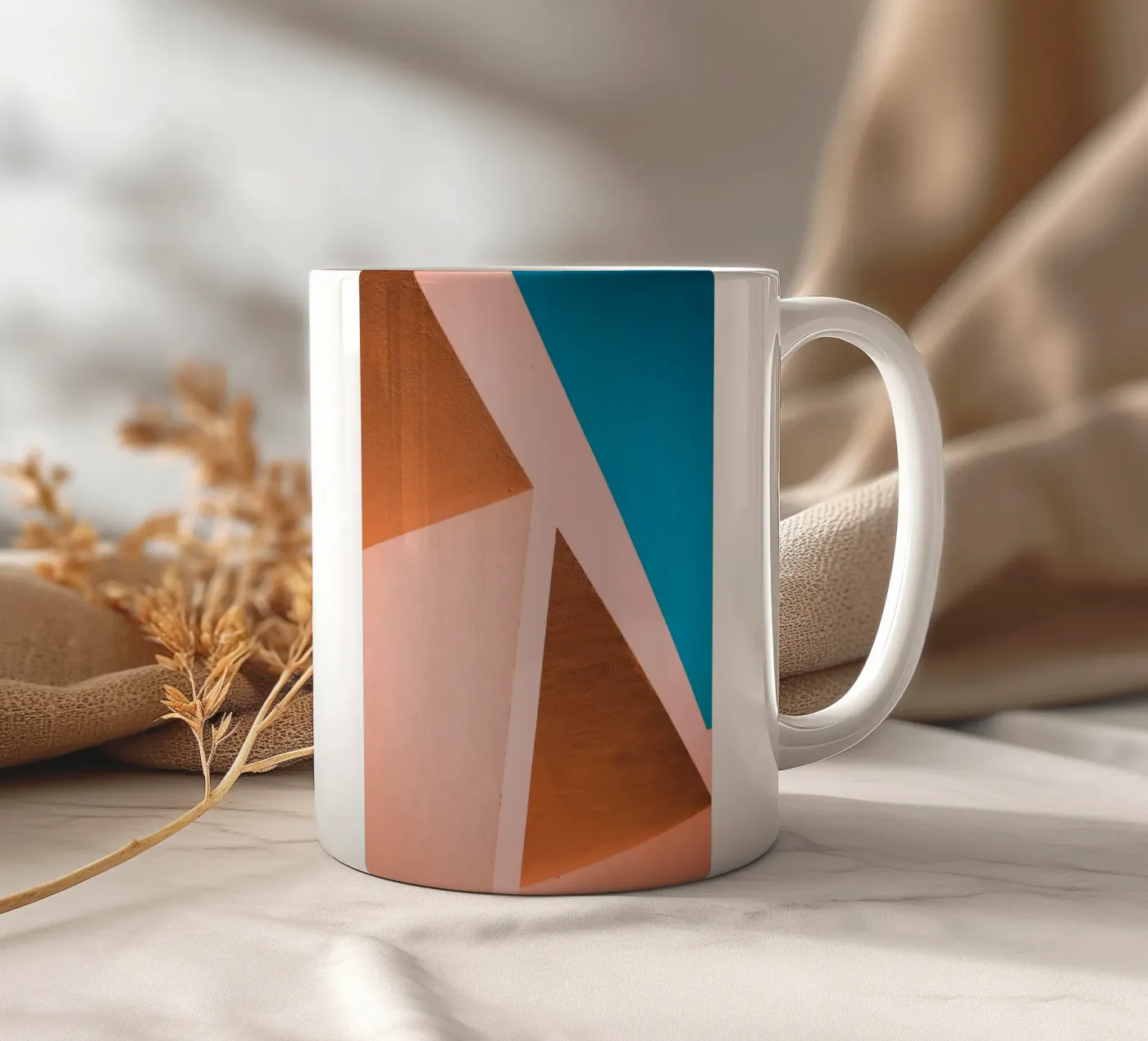 angles structure ceramic mug by prindy