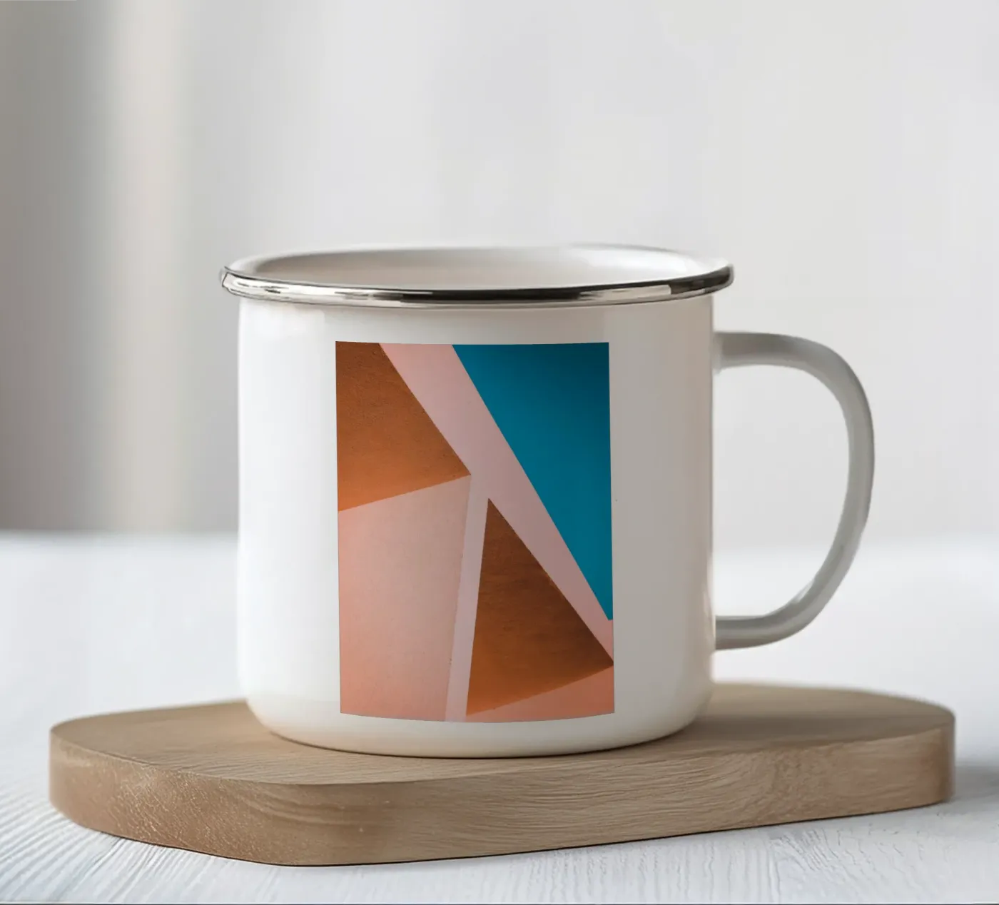 angles structure enamel mug by prindy