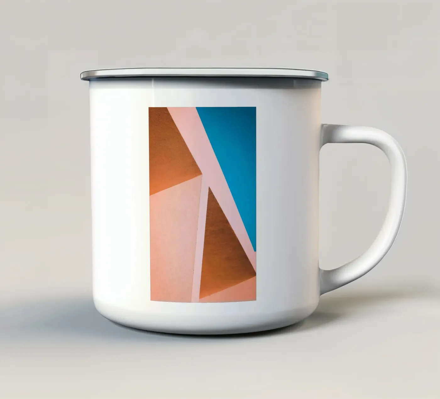 angles structure emaille mok van prindy