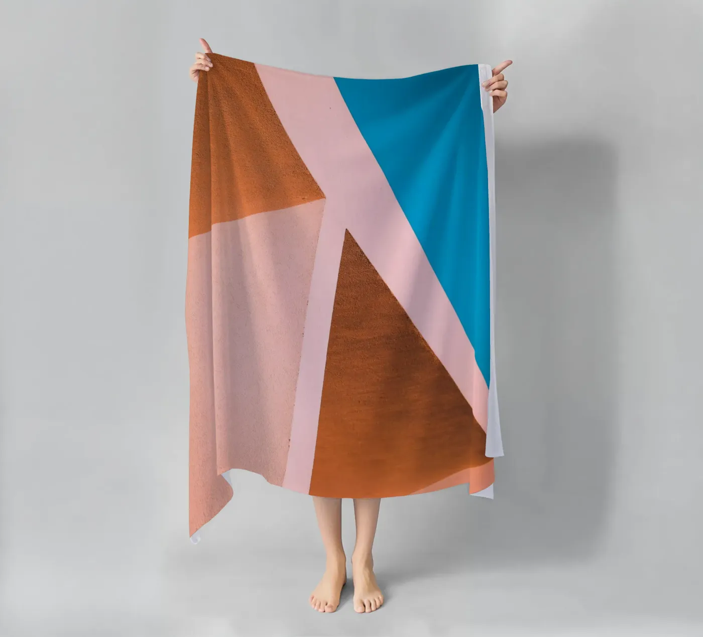 angles structure strandhanddoek van prindy