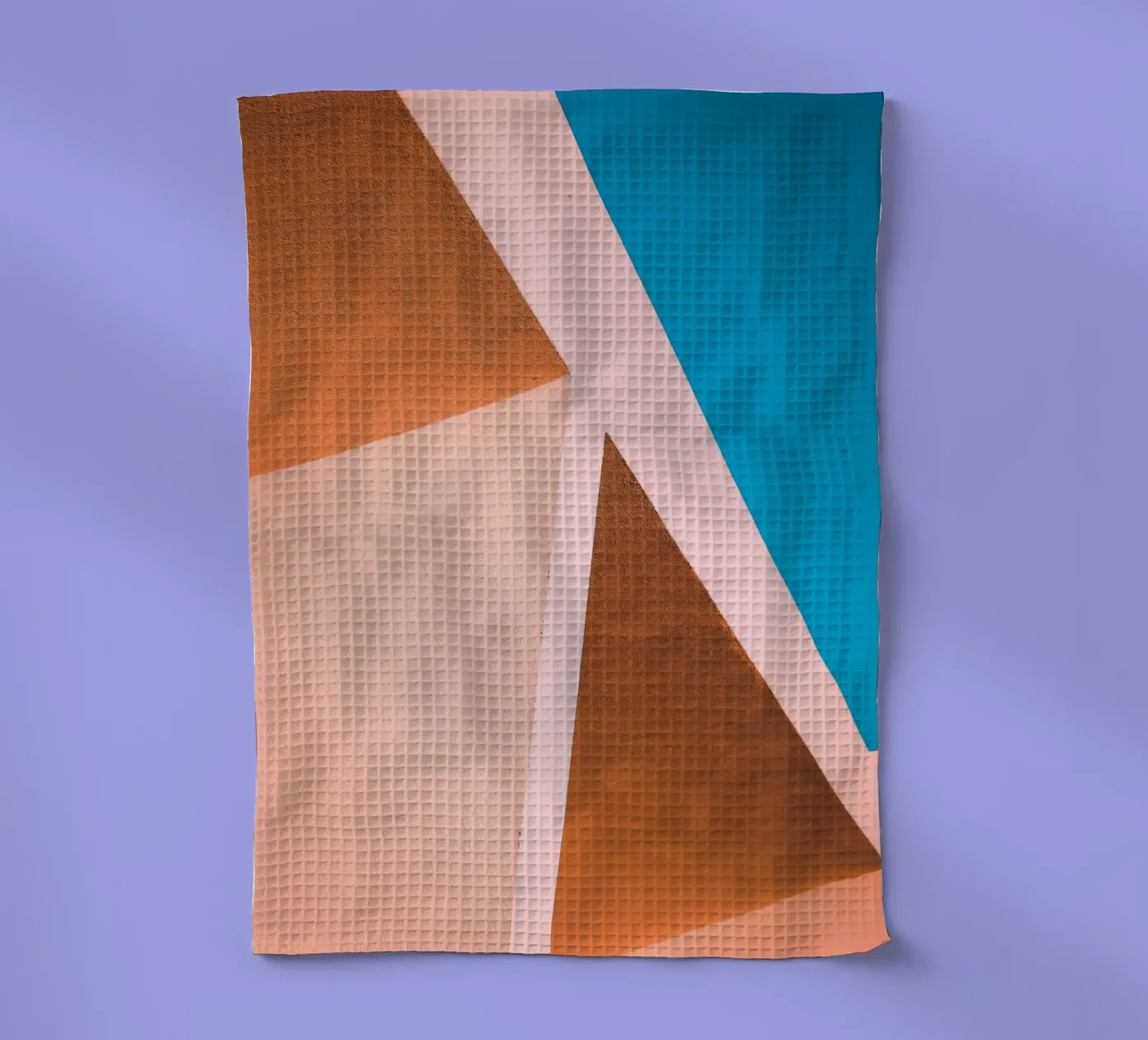 angles structure tea towel by prindy