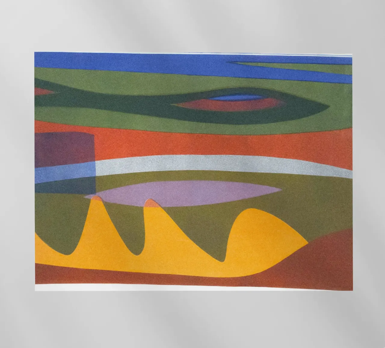 overlapping layers colorful pellicola backlit da Histrol