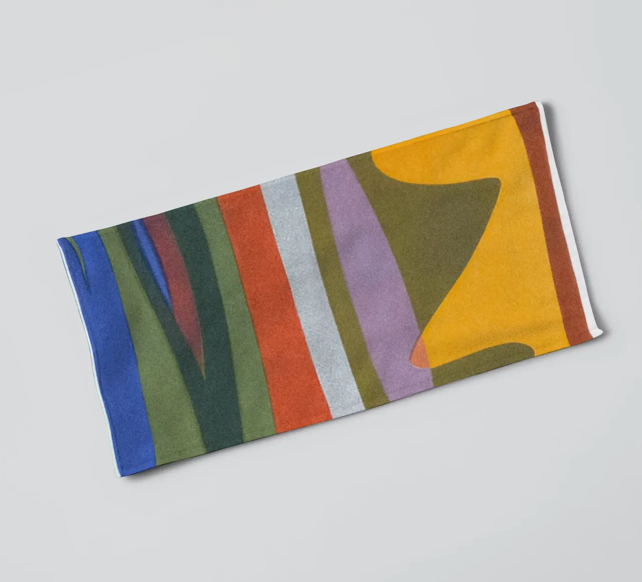 overlapping layers colorful asciugamano da bagno da Histrol