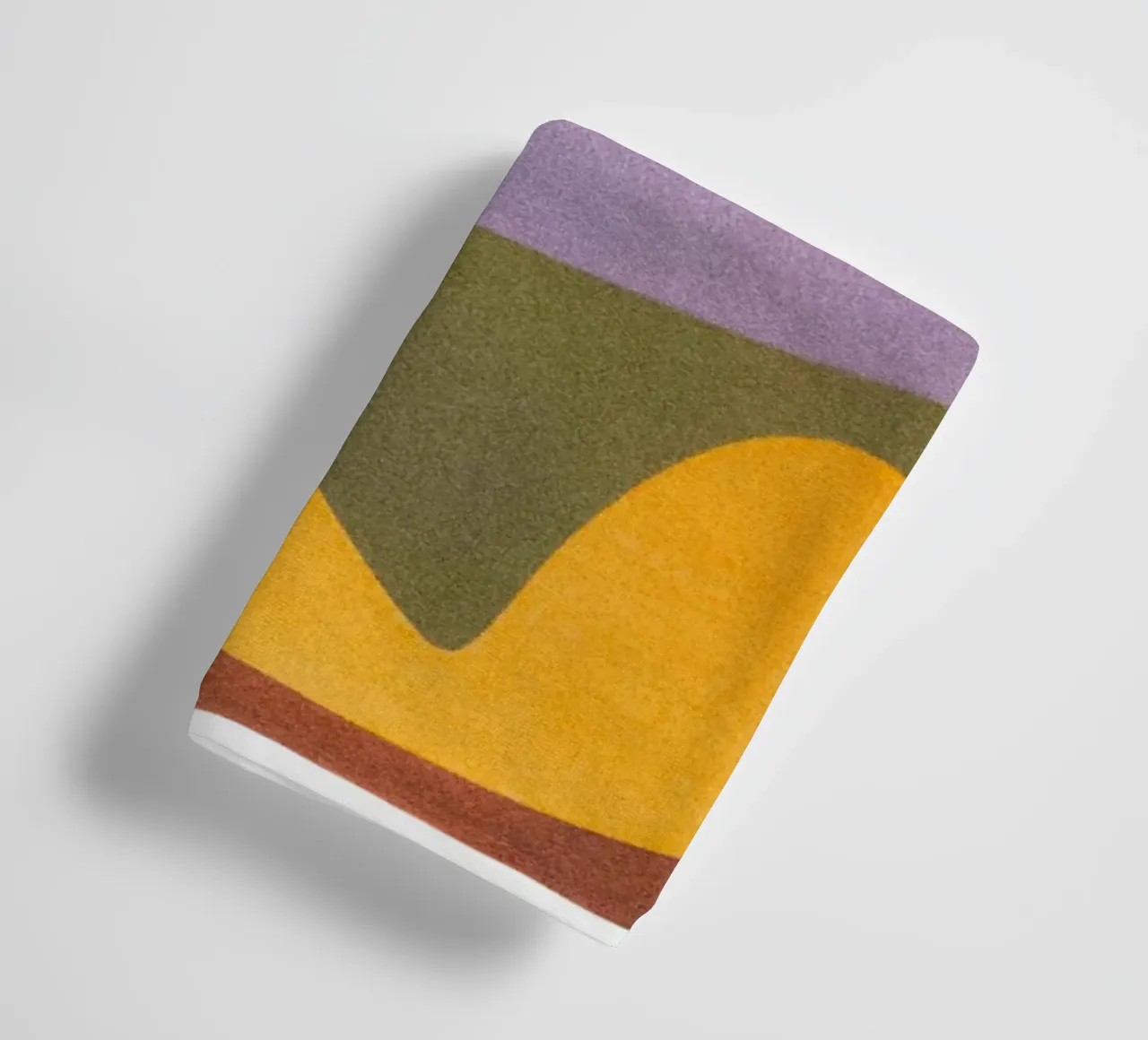 overlapping layers colorful asciugamano da bagno da Histrol