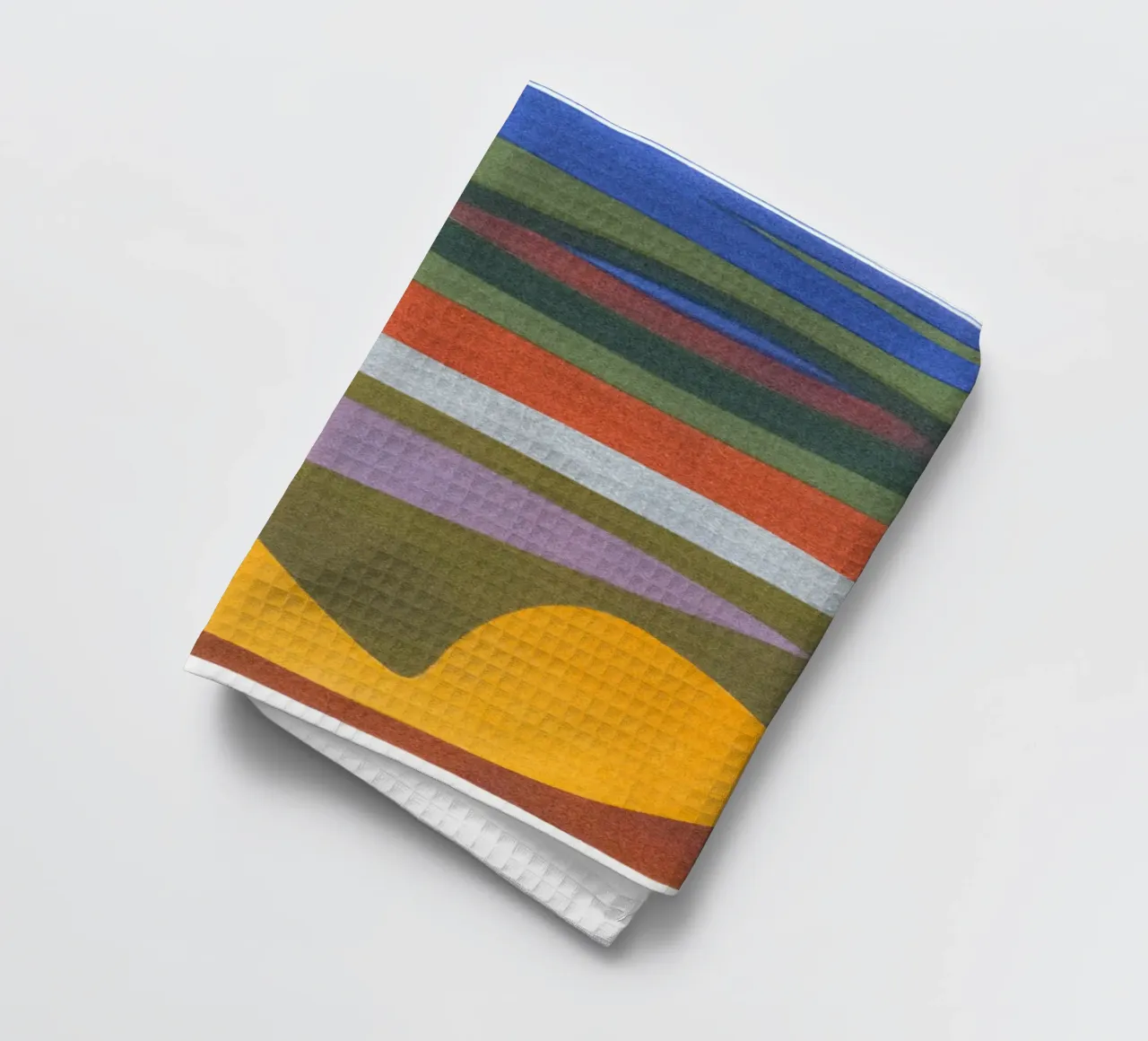 overlapping layers colorful canovaccio da cucina da Histrol