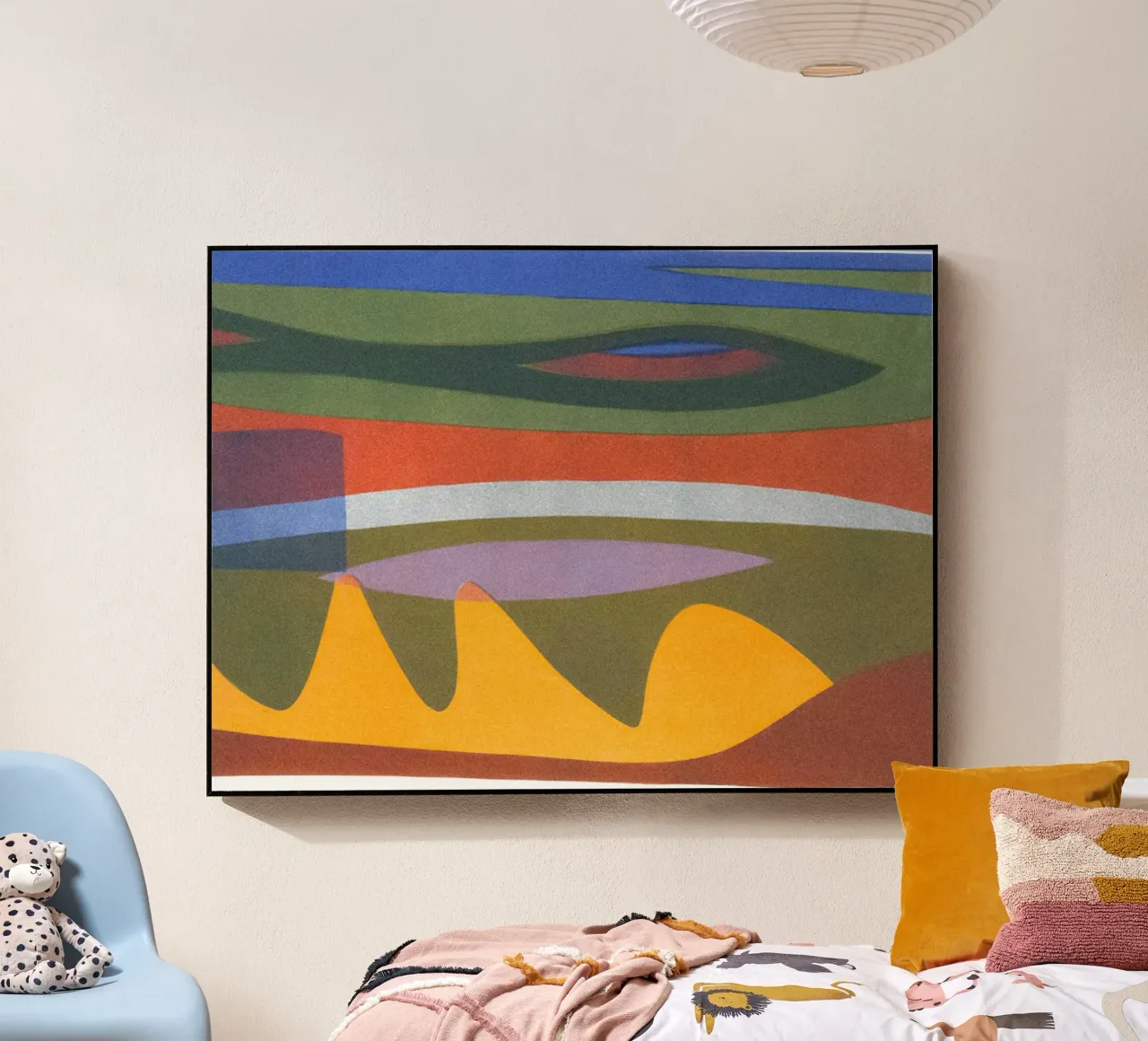 overlapping layers colorful plexiglass da Histrol