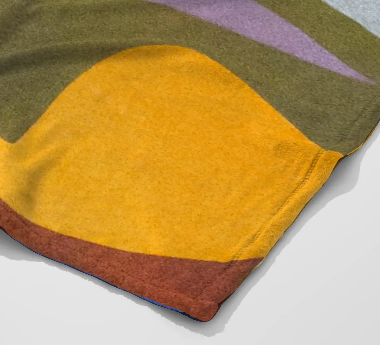 overlapping layers colorful coperta in pile da Histrol
