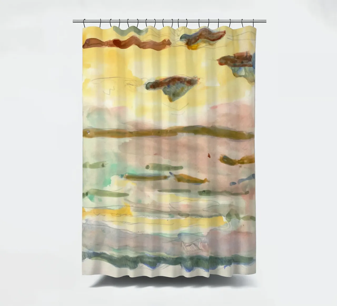 soft color gradient tenda da doccia da Histrol