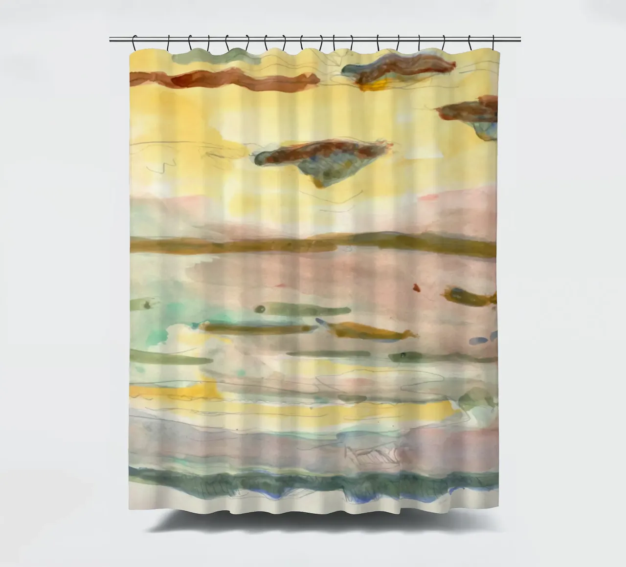 soft color gradient tenda da doccia da Histrol