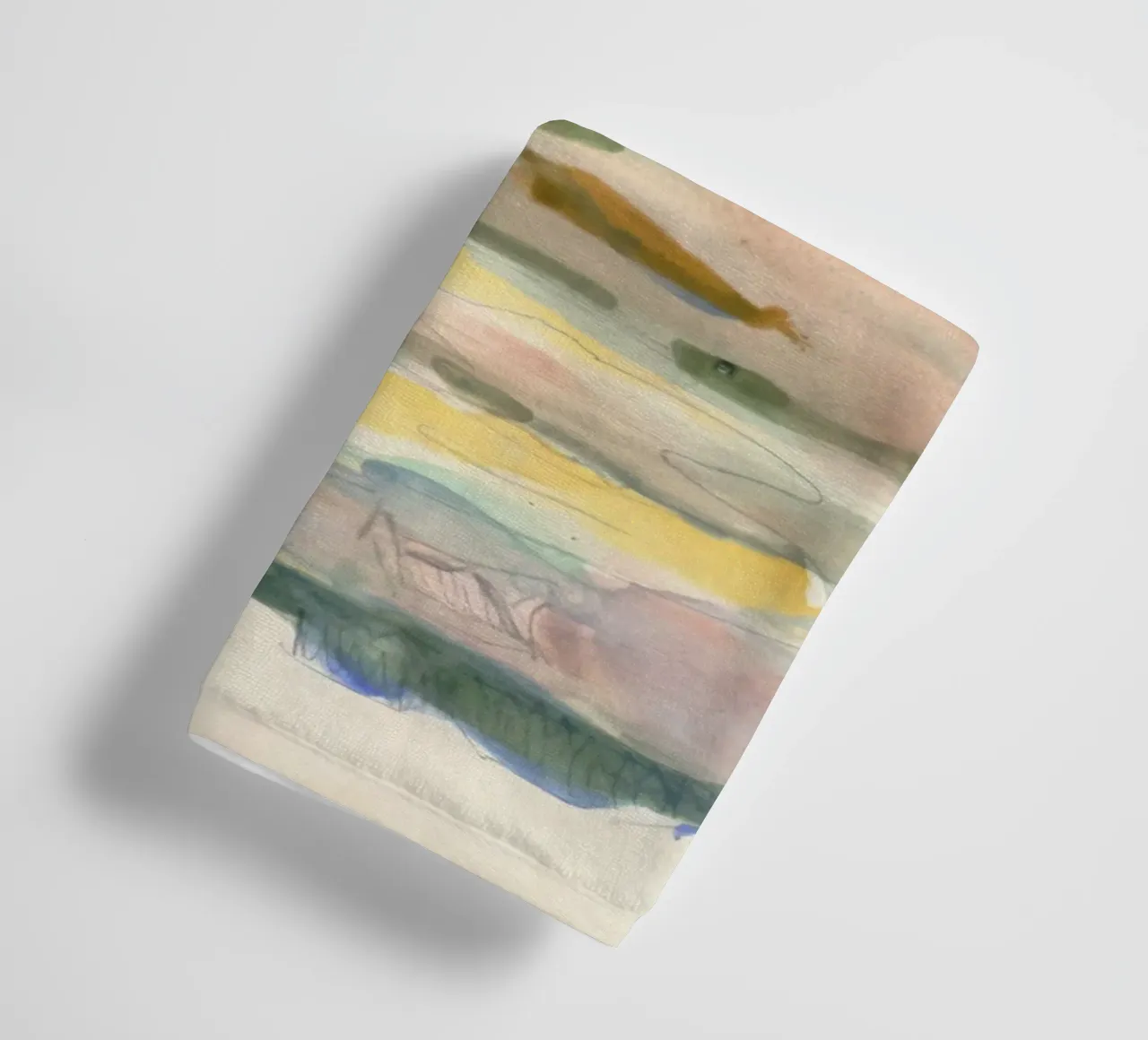 soft color gradient towel by Histrol