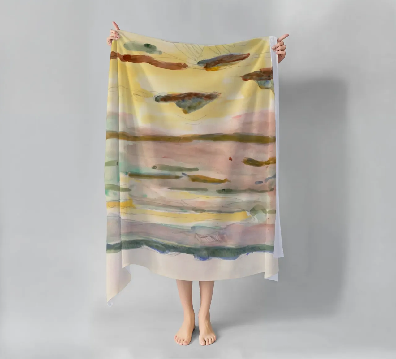 soft color gradient telo mare da Histrol