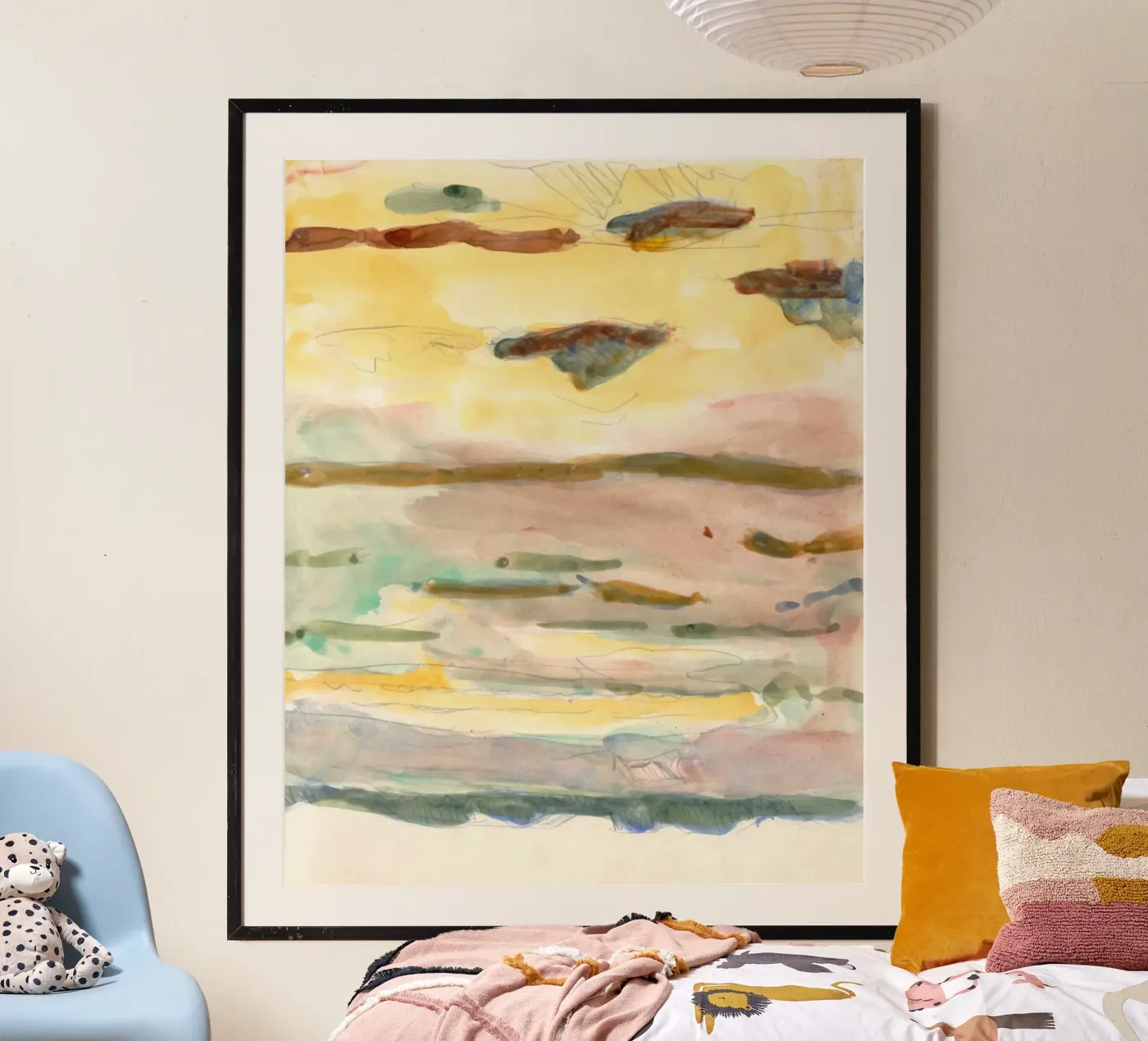 soft color gradient poster by Histrol