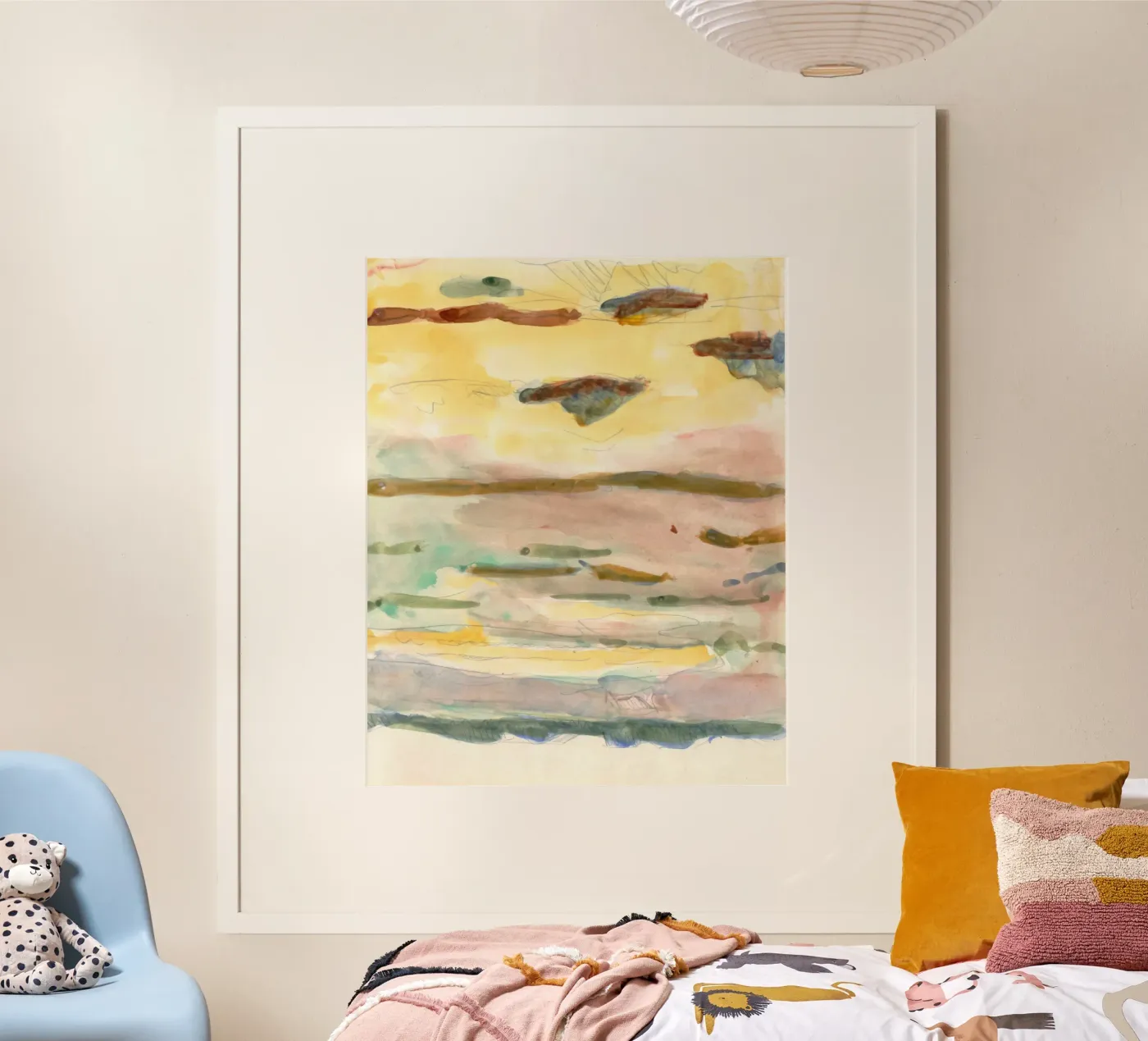 soft color gradient poster by Histrol