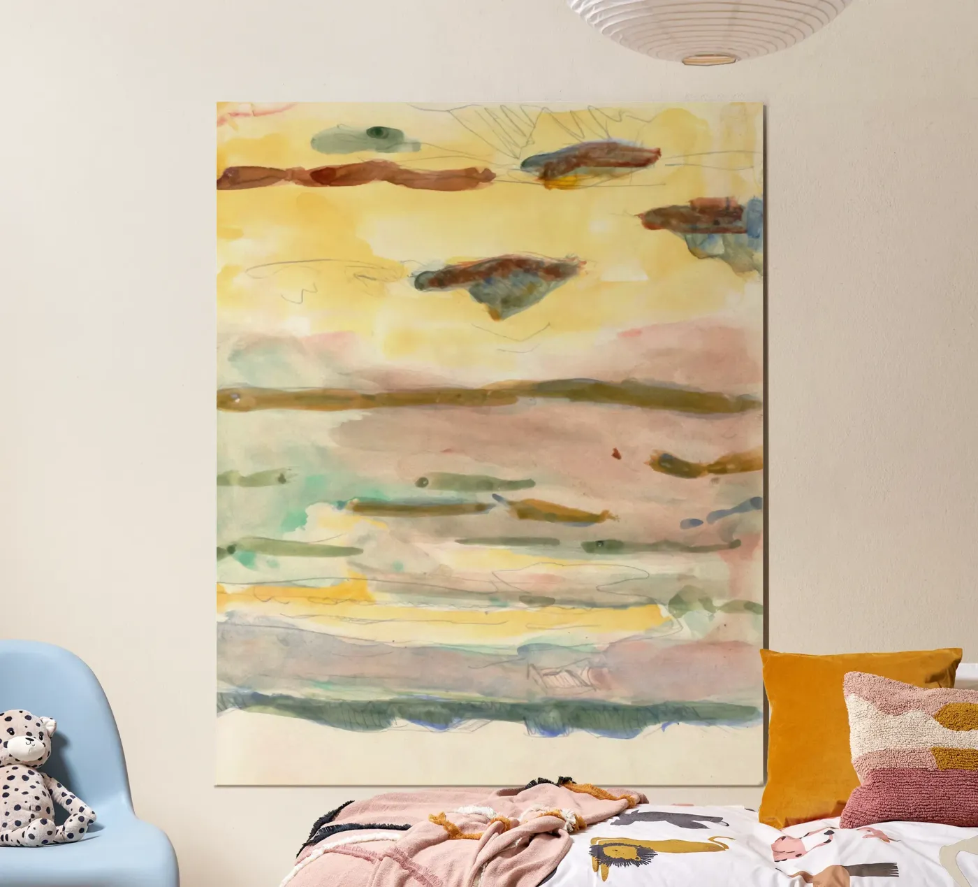 soft color gradient poster by Histrol