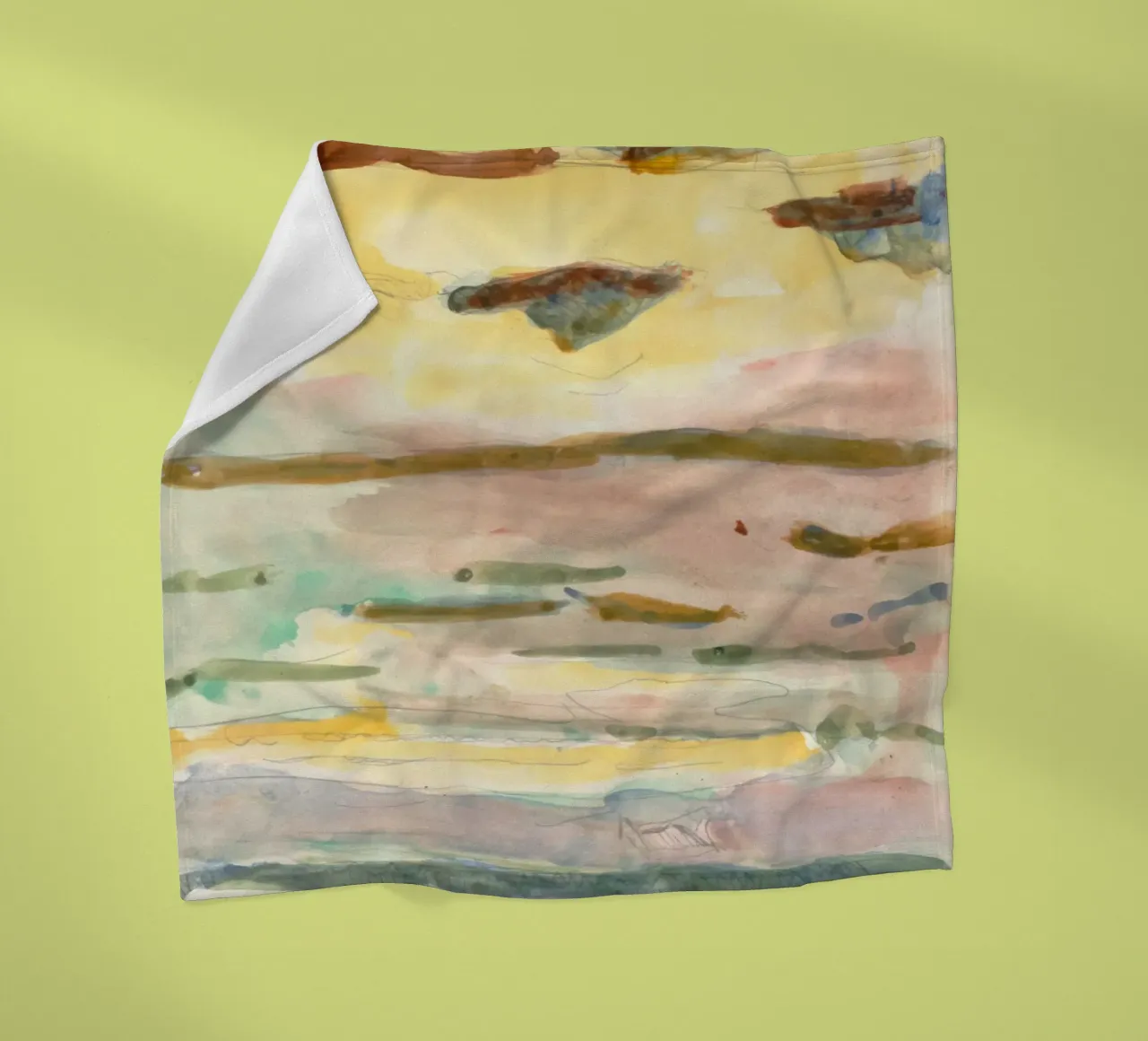 soft color gradient coperta in pile da Histrol
