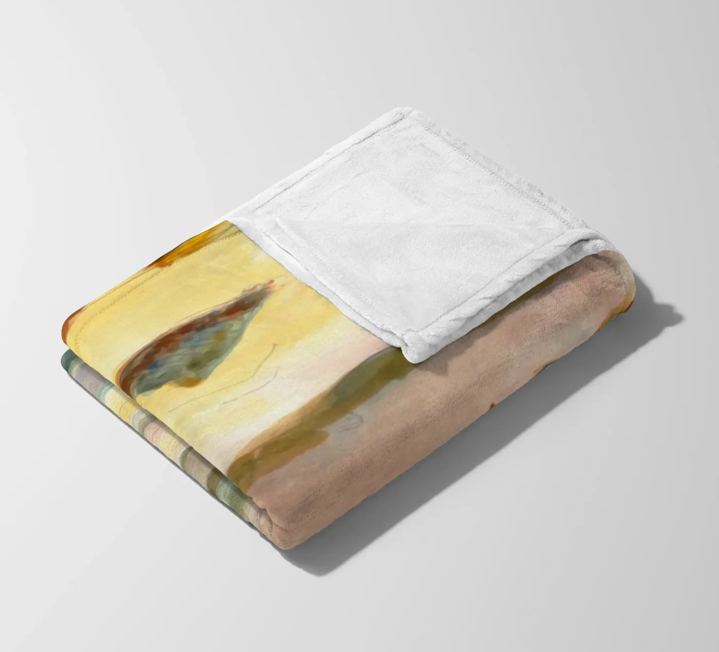 soft color gradient fleecedeken van Histrol