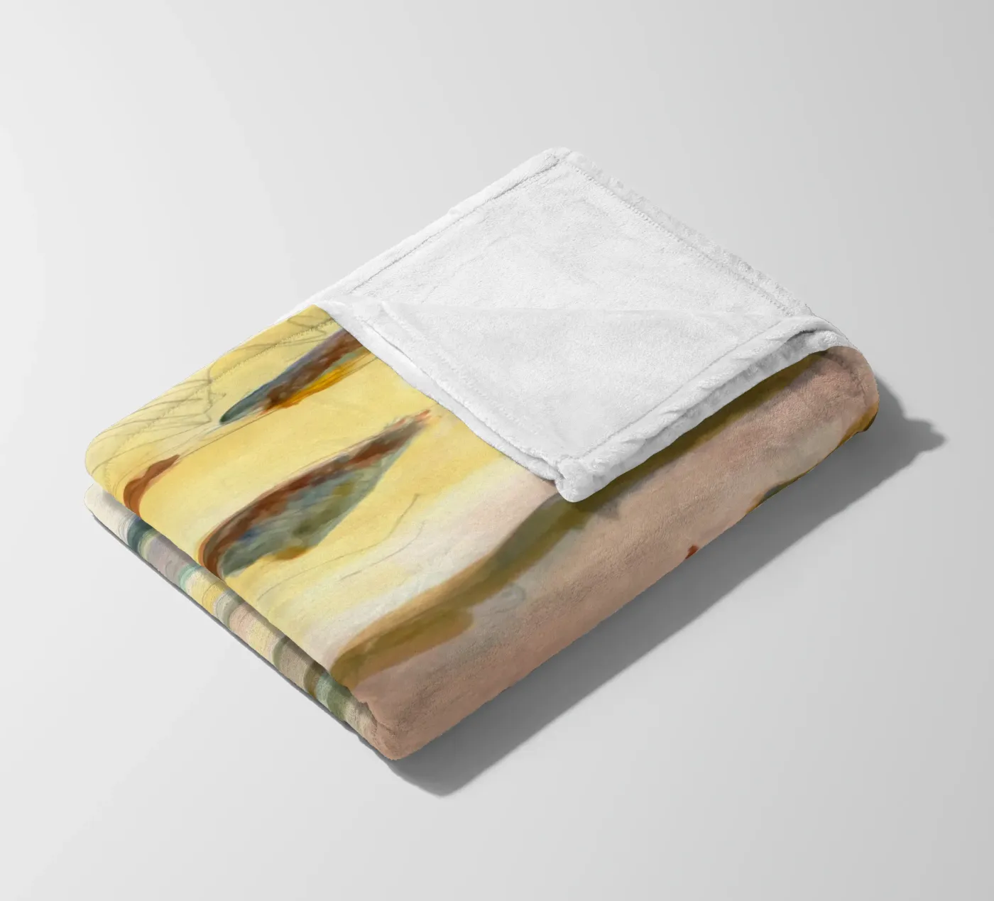 soft color gradient fleecedeken van Histrol