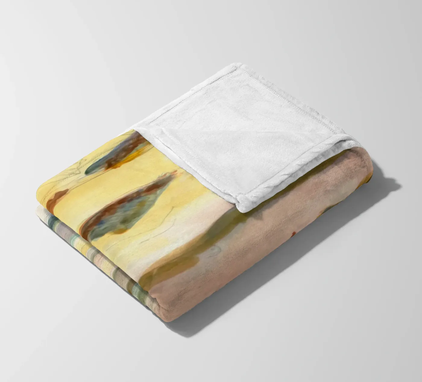 soft color gradient fleecedeken van Histrol