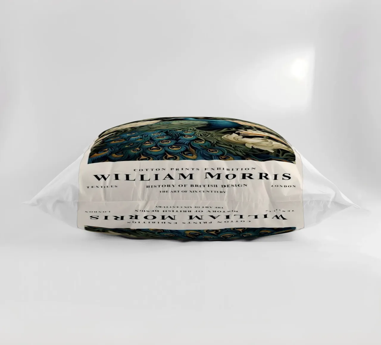 William Morris - Pavone cuscino da ART LEGEND ORIGINAL