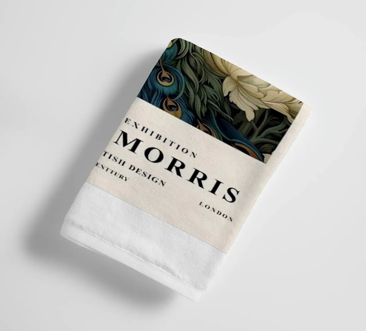 William Morris - Pavone asciugamano da bagno da ART LEGEND ORIGINAL