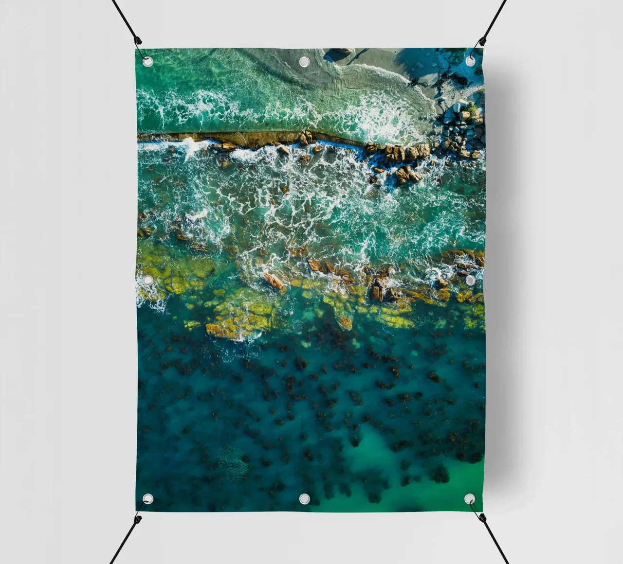 aerial view telo in pvc da prindy