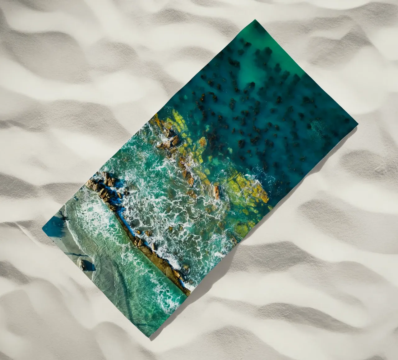 aerial view telo mare da prindy