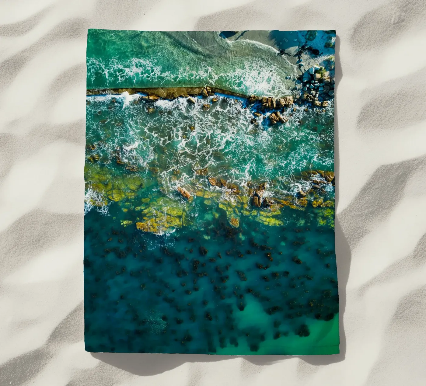 aerial view telo mare da prindy
