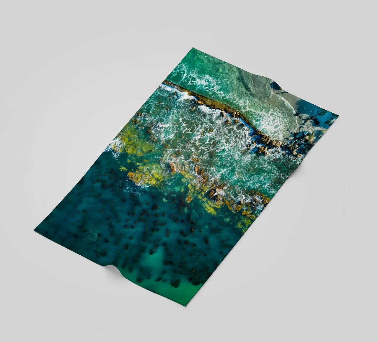 aerial view telo mare da prindy