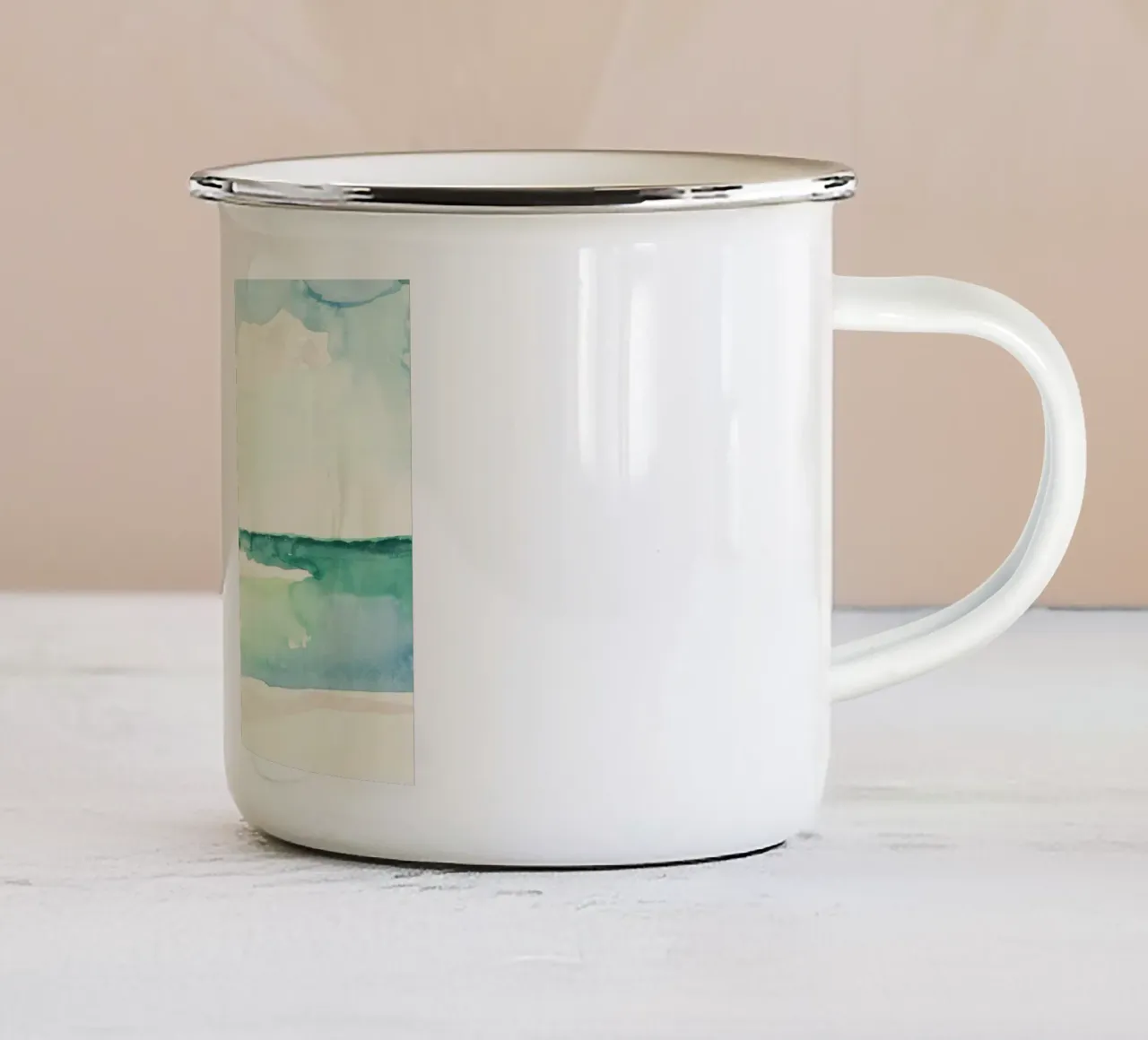 pastel calmness tazza in smalto da Histrol