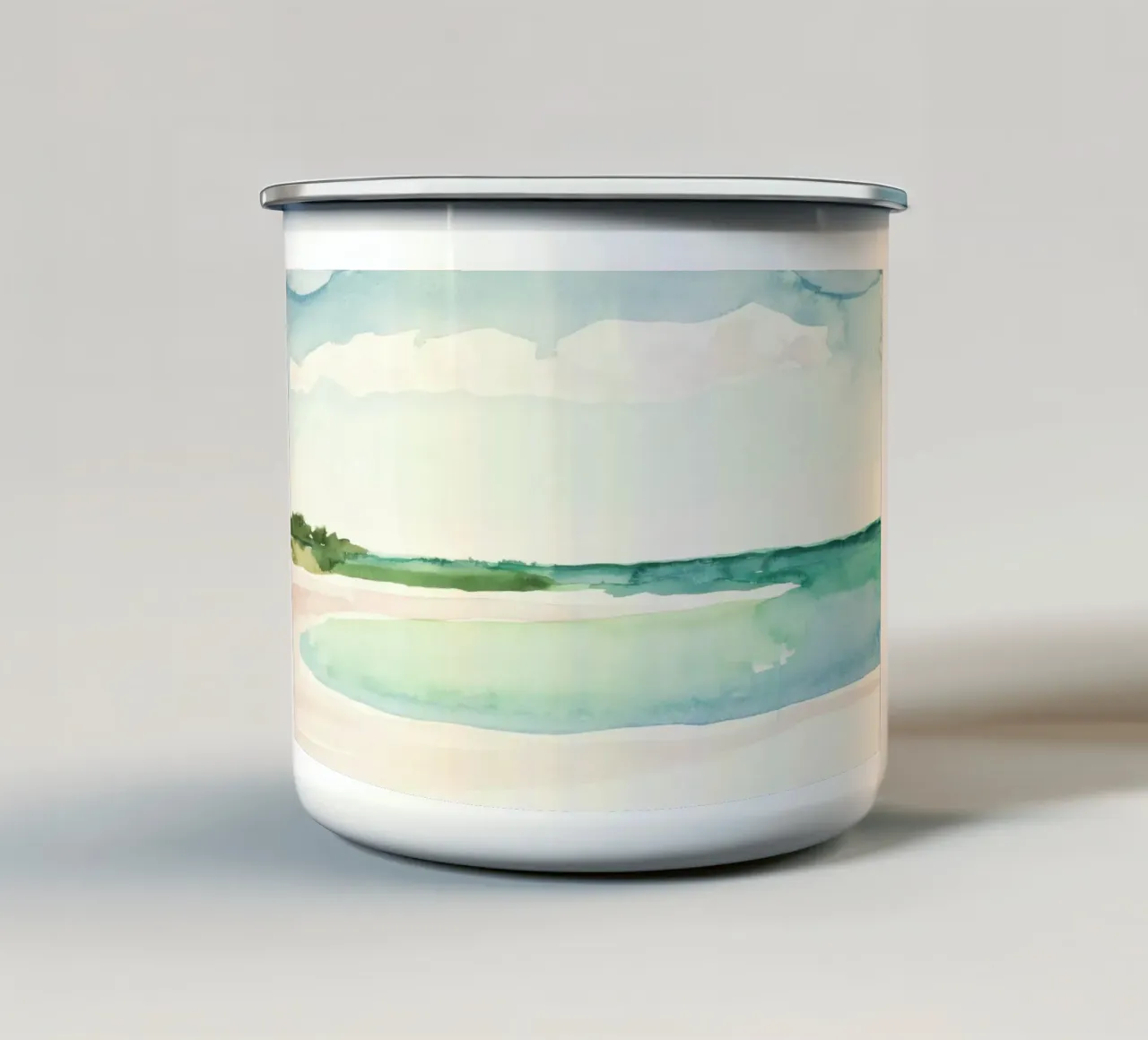 pastel calmness tazza in smalto da Histrol