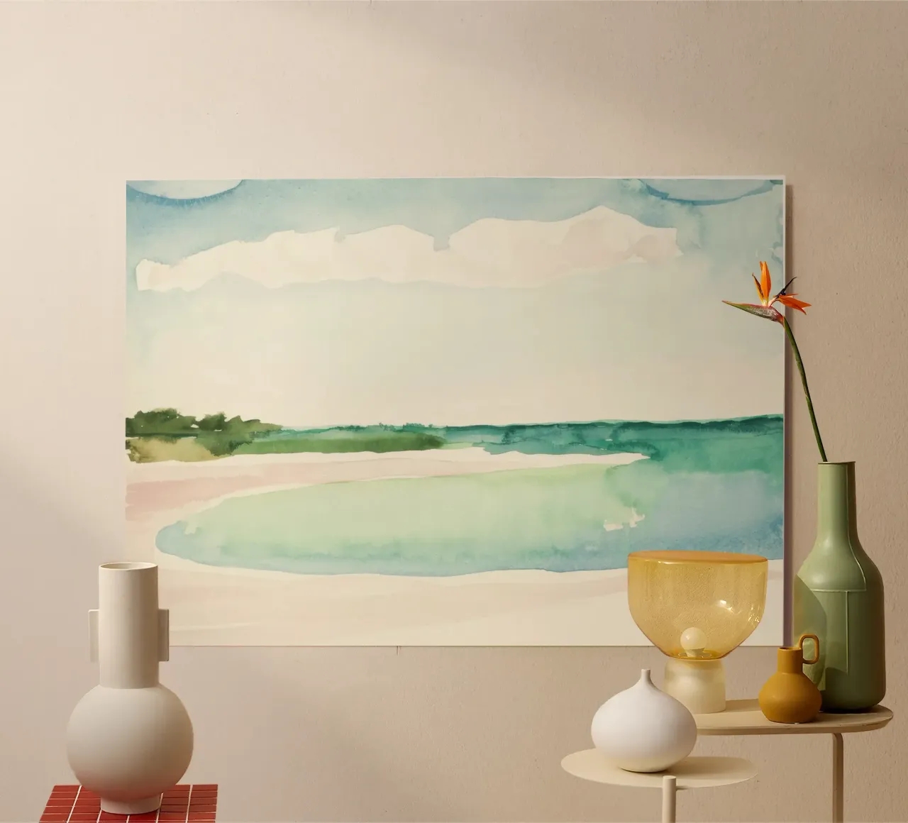 pastel calmness alluminio dibond da Histrol