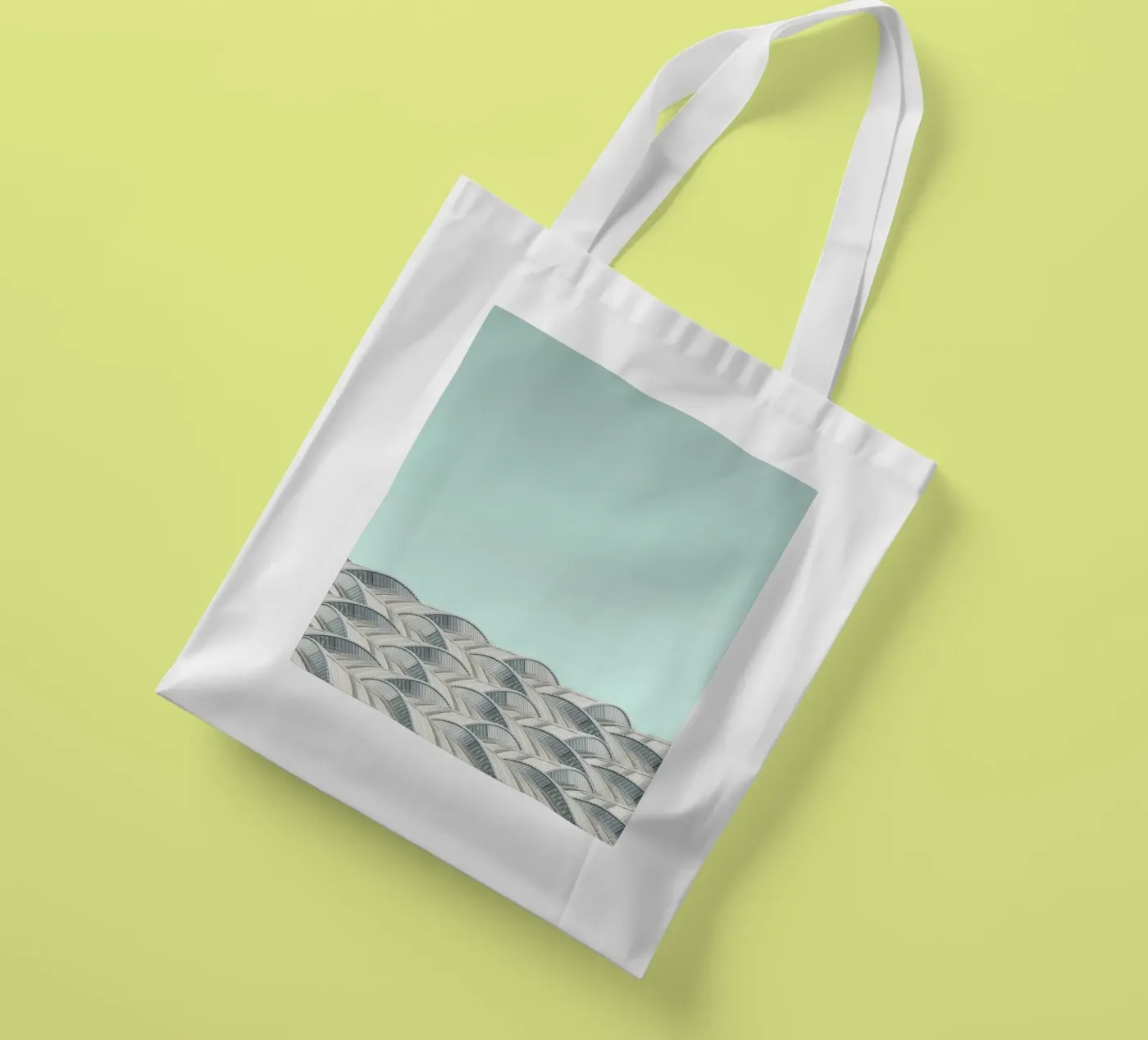 pattern structure tote bag by prindy