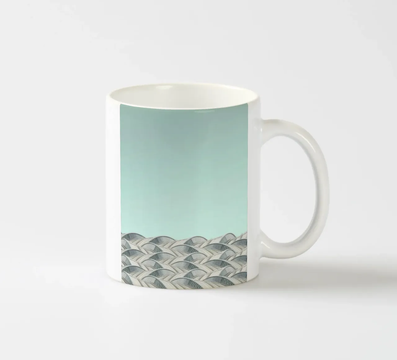 pattern structure tazza in ceramica da prindy