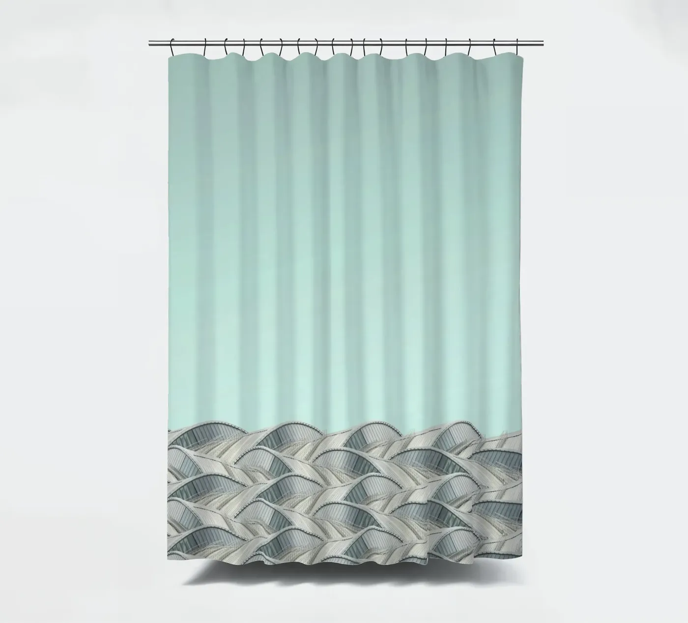 pattern structure shower curtain by prindy