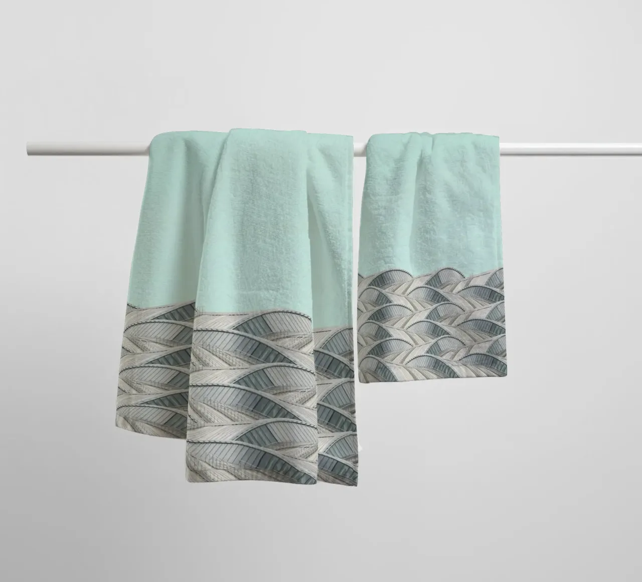 pattern structure towel by prindy
