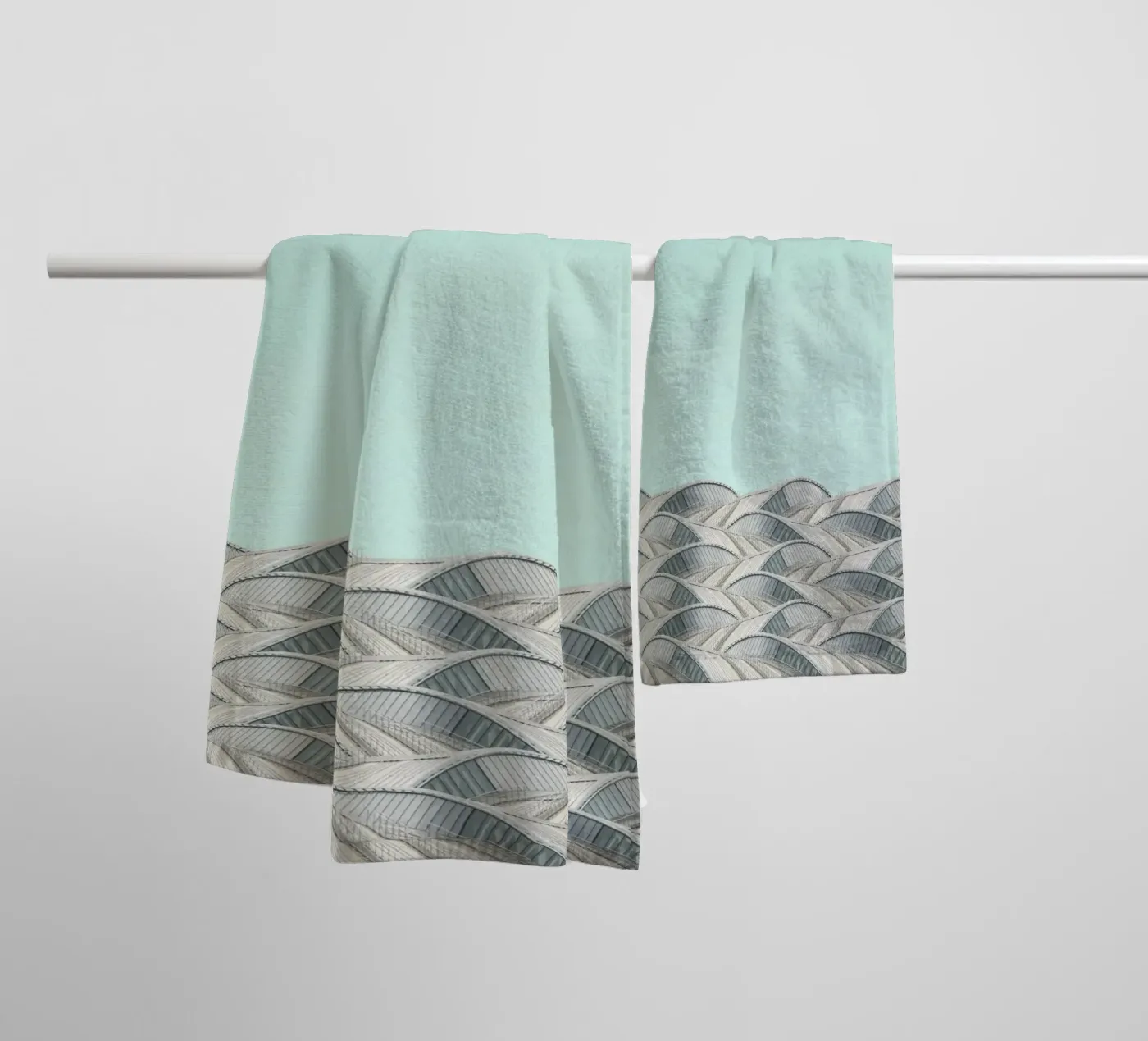 pattern structure serviette de bain de prindy
