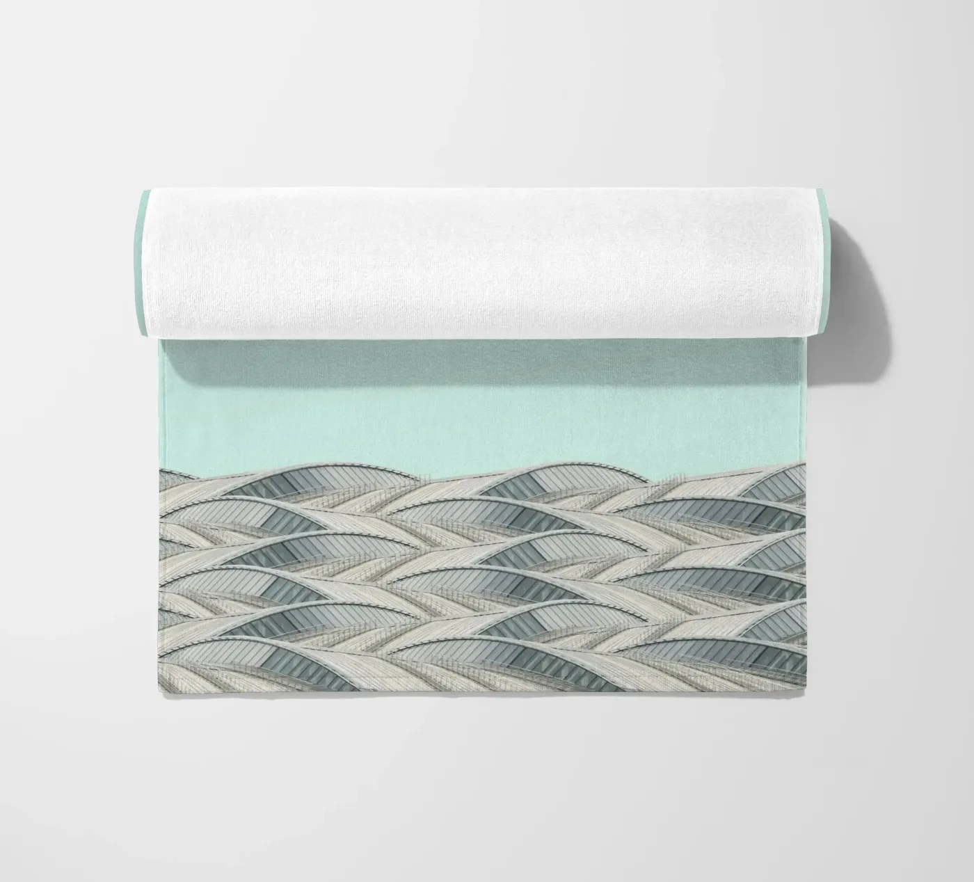 pattern structure beach towel by prindy