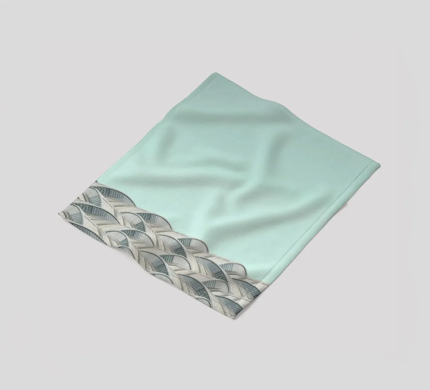 pattern structure Fleecedecke von prindy