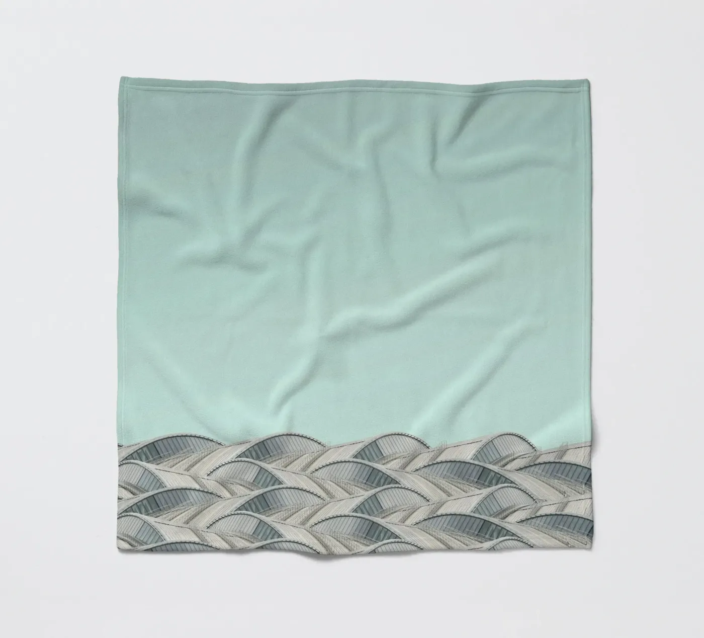 pattern structure Fleecedecke von prindy