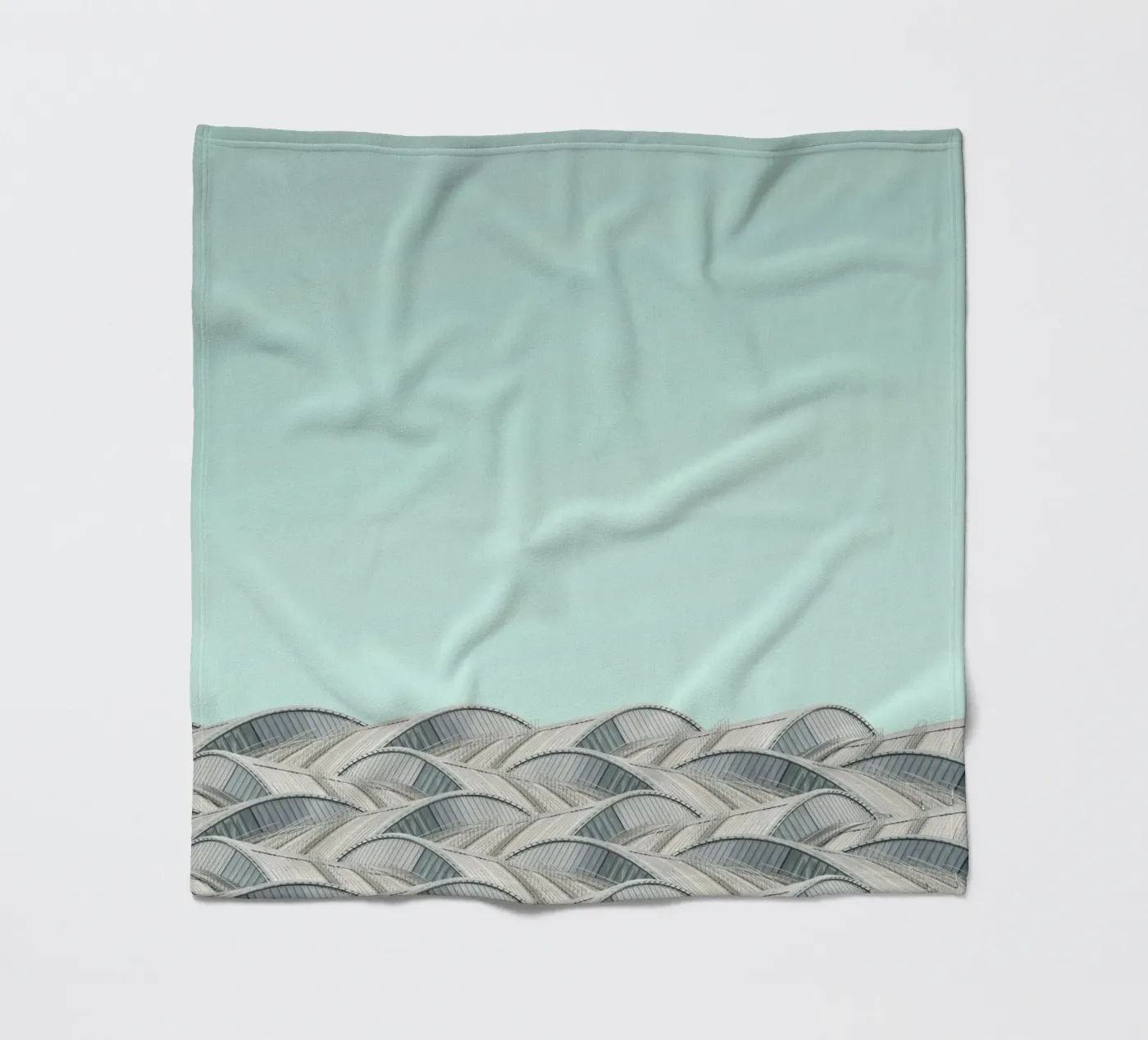 pattern structure fleece blanket by prindy