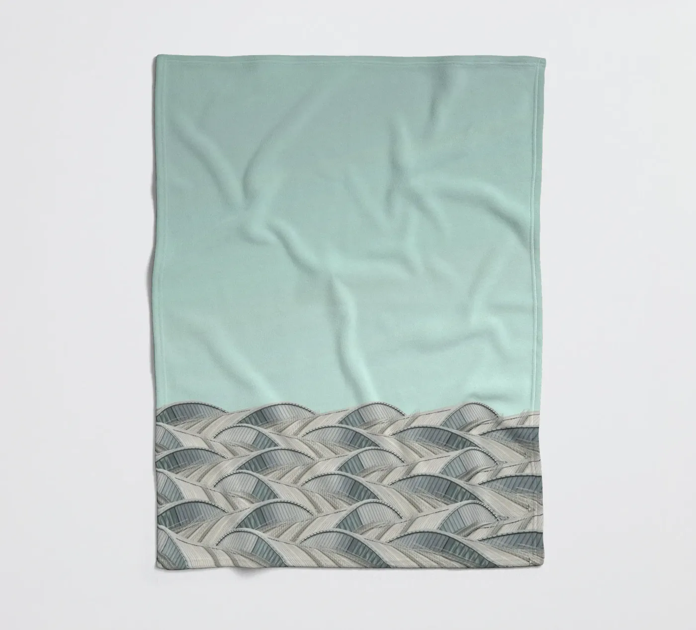 pattern structure fleece blanket by prindy