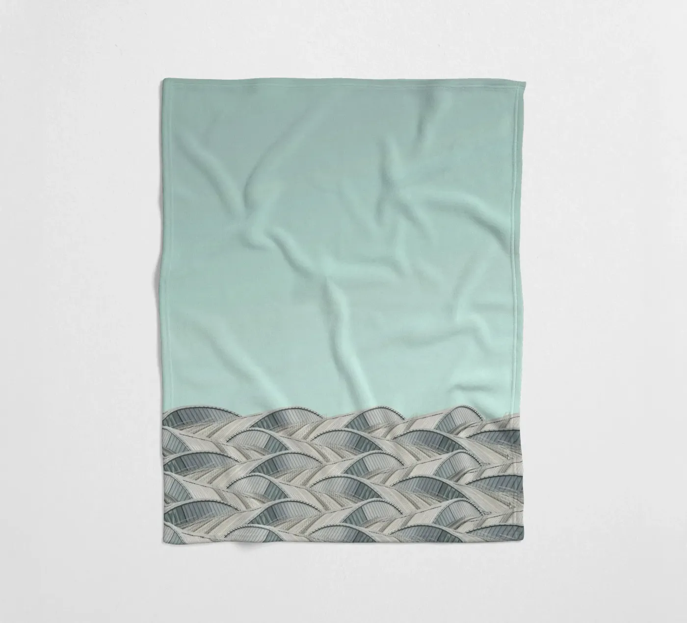 pattern structure Fleecedecke von prindy