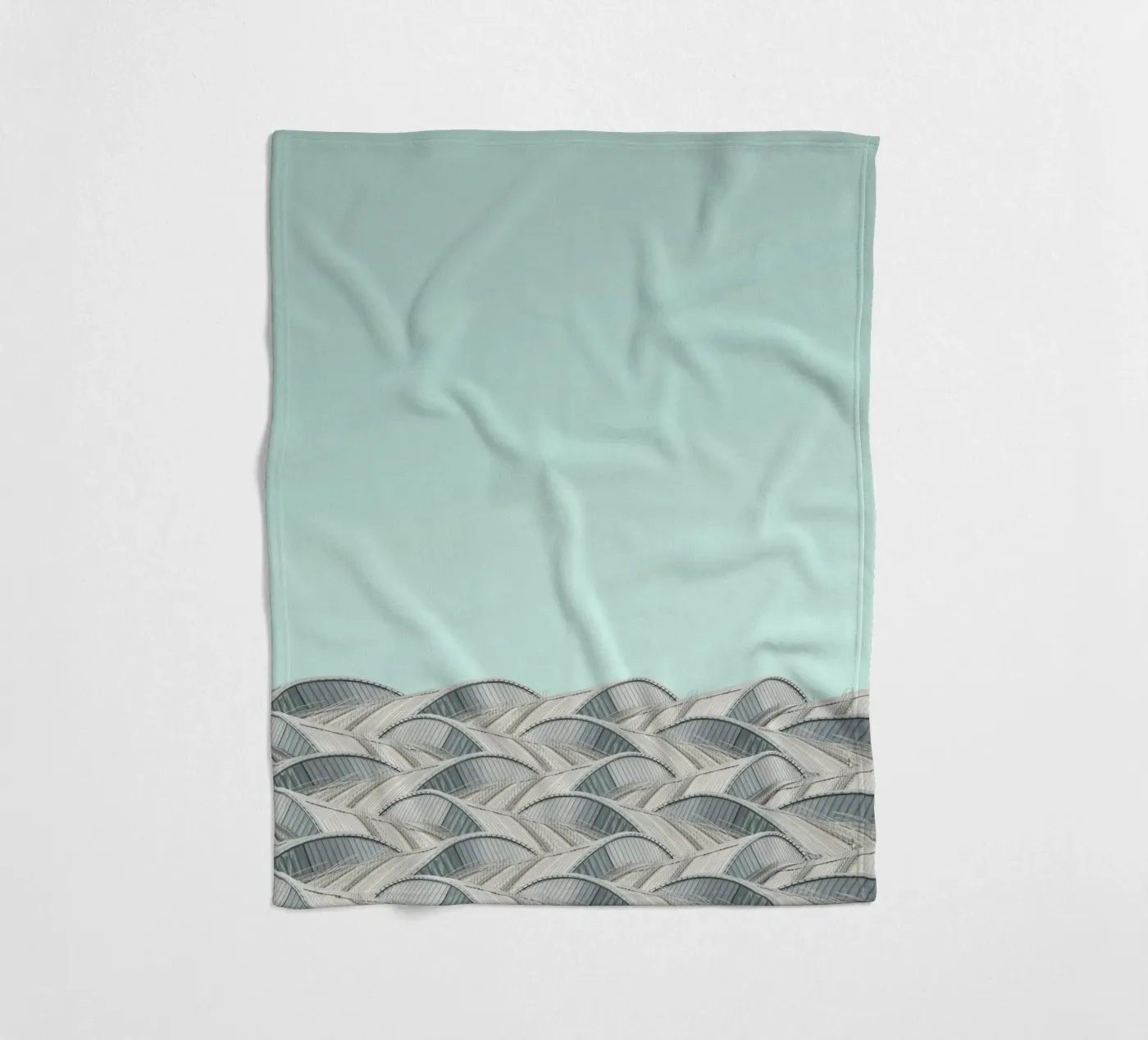 pattern structure fleece blanket by prindy