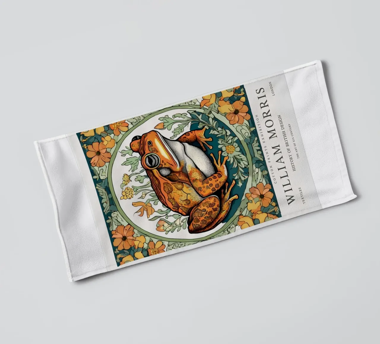 William Morris - Rana asciugamano da bagno da ART LEGEND ORIGINAL