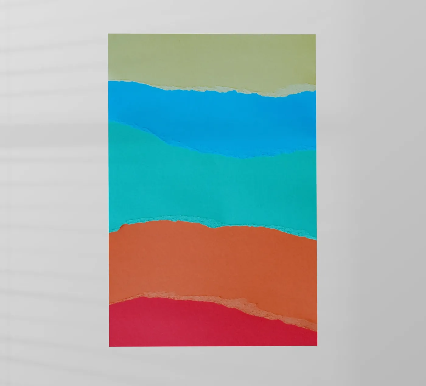 overlapping  layers pellicola backlit da twillight